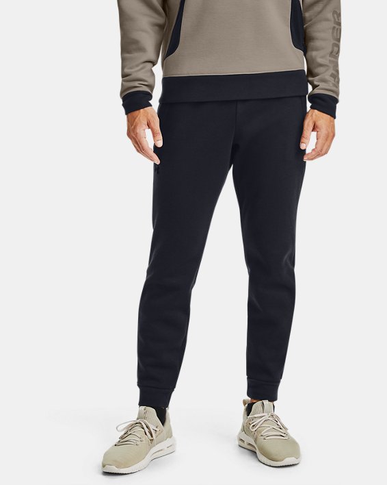 Pantalon UA RECOVER™ Fleece pour homme, Black, pdpMainDesktop image number 0